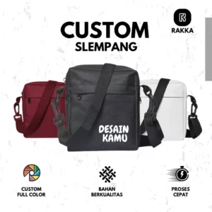 Slingbag Pria Custom Tas Selempang Dan Bahu