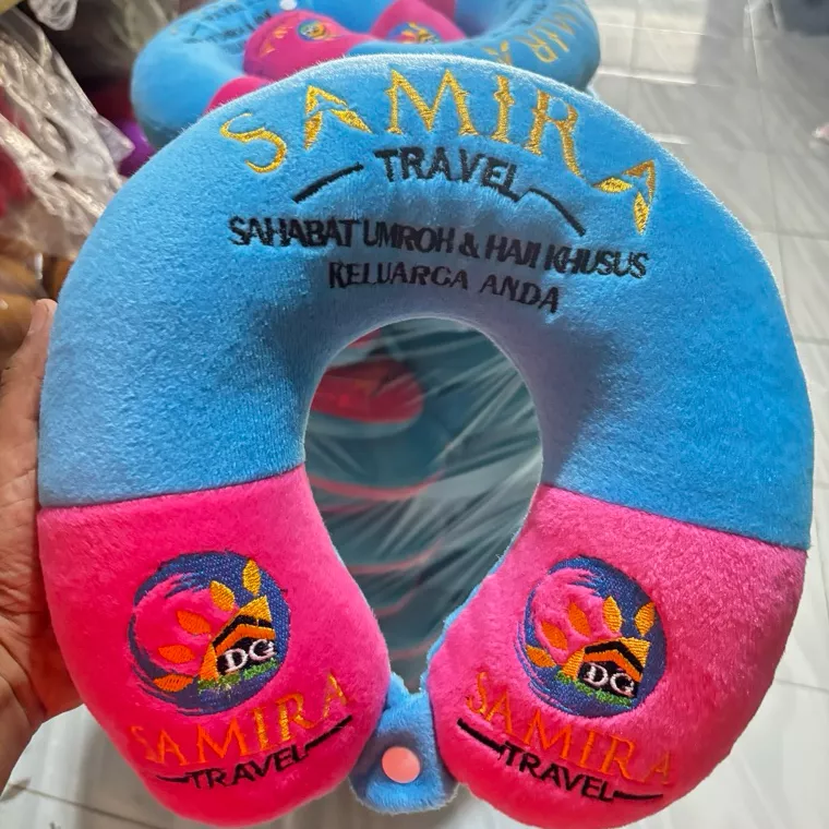 Bantal Leher Custom Request Nama Atau Logo